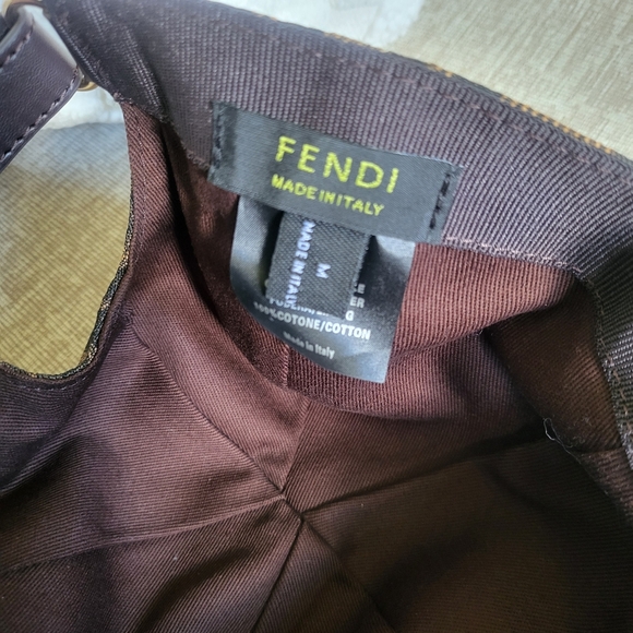 Fendi Brown and Black Cap - Picture 7 of 11
